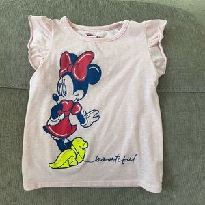 Pink Disney girls 4T shirt